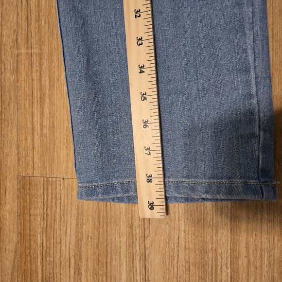 Tinseltown Belted Denim Jumpsuit with Zip and Pockets Square Neck Sleeveless XXL - Picture 6 of 15